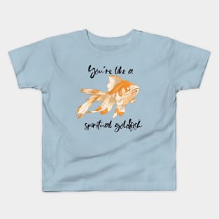 Spiritual goldfish Kids T-Shirt